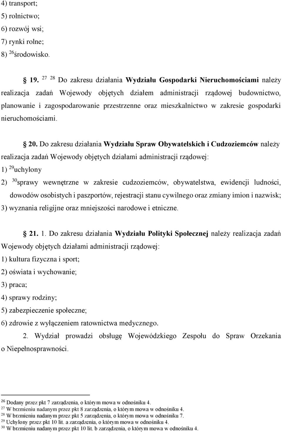 mieszkalnictwo w zakresie gospodarki nieruchomościami. 20.