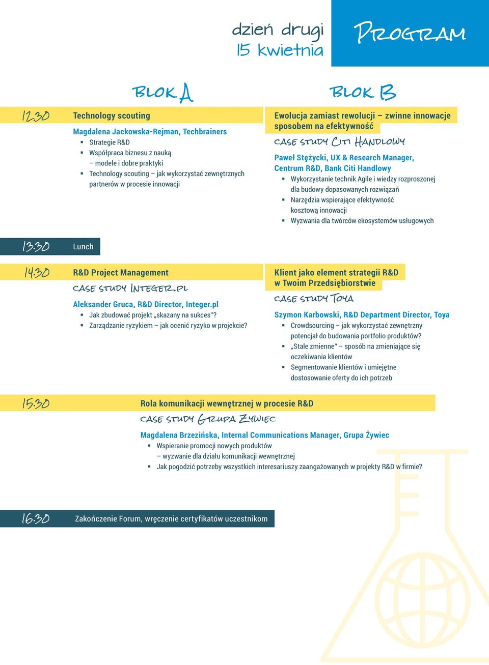 procesie innowacji blok B Ewolucja zamiast rewolucji zwinne innowacje sposobem na efektywność case study Citi Handlowy Paweł Stężycki, UX & Research Manager, Centrum R&D, Bank Citi Handlowy