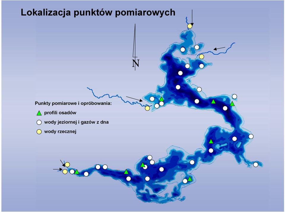 i opróbowania: profili osadów