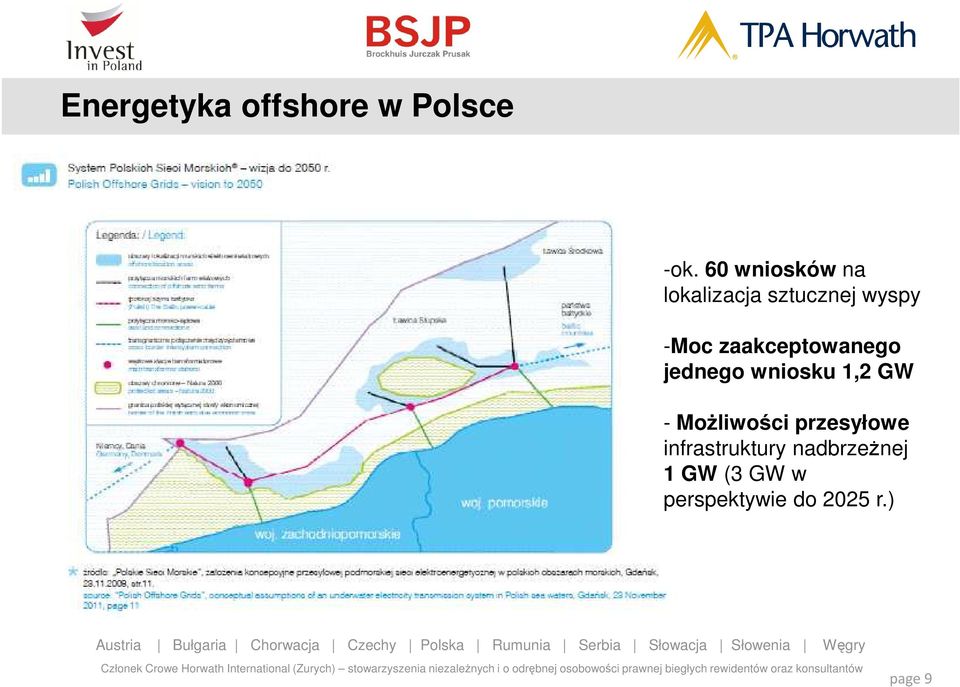 zaakceptowanego jednego wniosku 1,2 GW - MoŜliwości