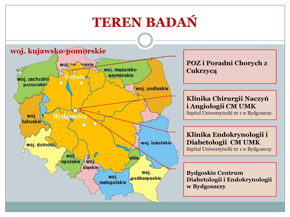 Uniwersytecki nr 1 w Bydgoszczy Klinika Endokrynologii i Diabetologii CM UMK Szpital