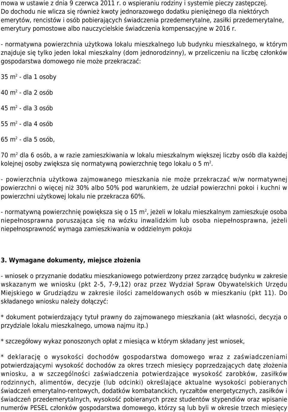 pomostowe albo nauczycielskie świadczenia kompensacyjne w 2016 r.