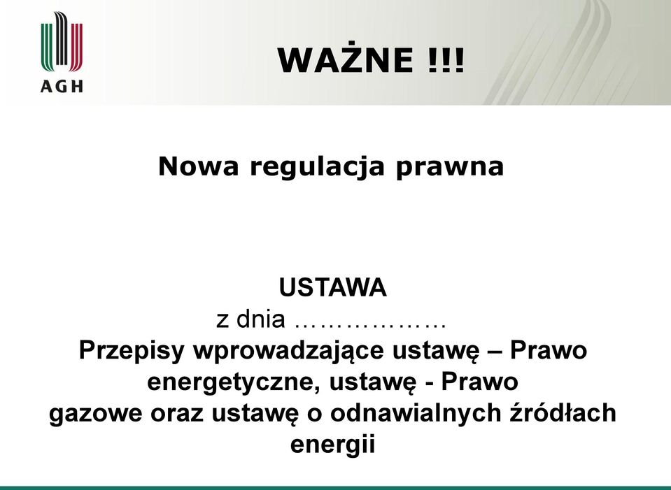 Przepisy wprowadzające ustawę Prawo