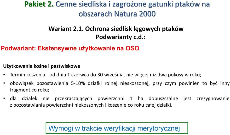 isk lęgowych ptaków Podw