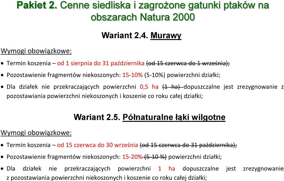 powierzchni 0,5 