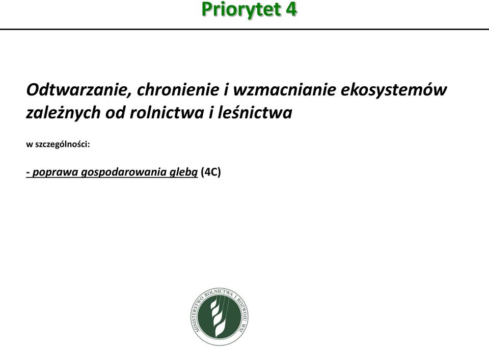 rolnictwa i leśnictwa w