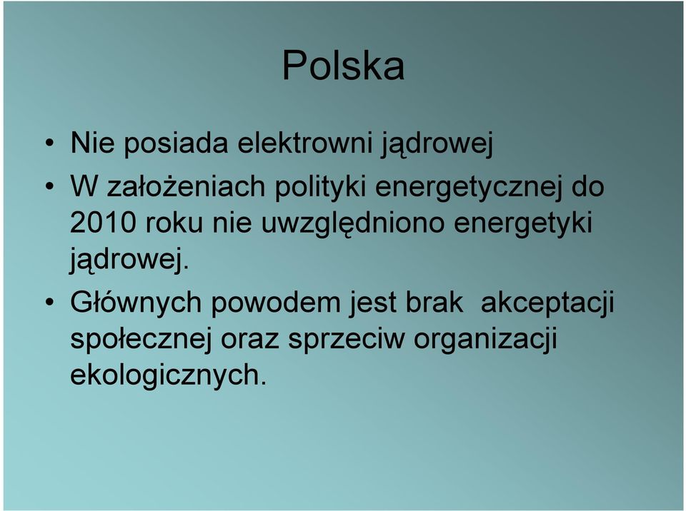 energetyki jądrowej.