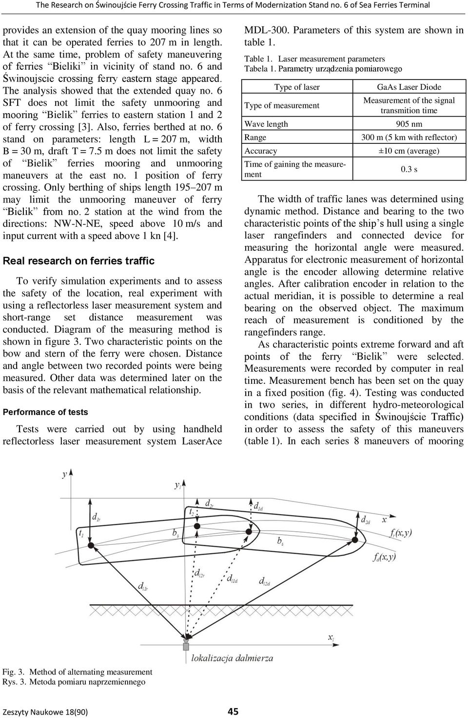 At the same time, problem of safety maneuvering of ferries Bieliki in vicinity of stand no. 6 and Świnoujscie crossing ferry eastern stage appeared. The analysis showed that the extended quay no.