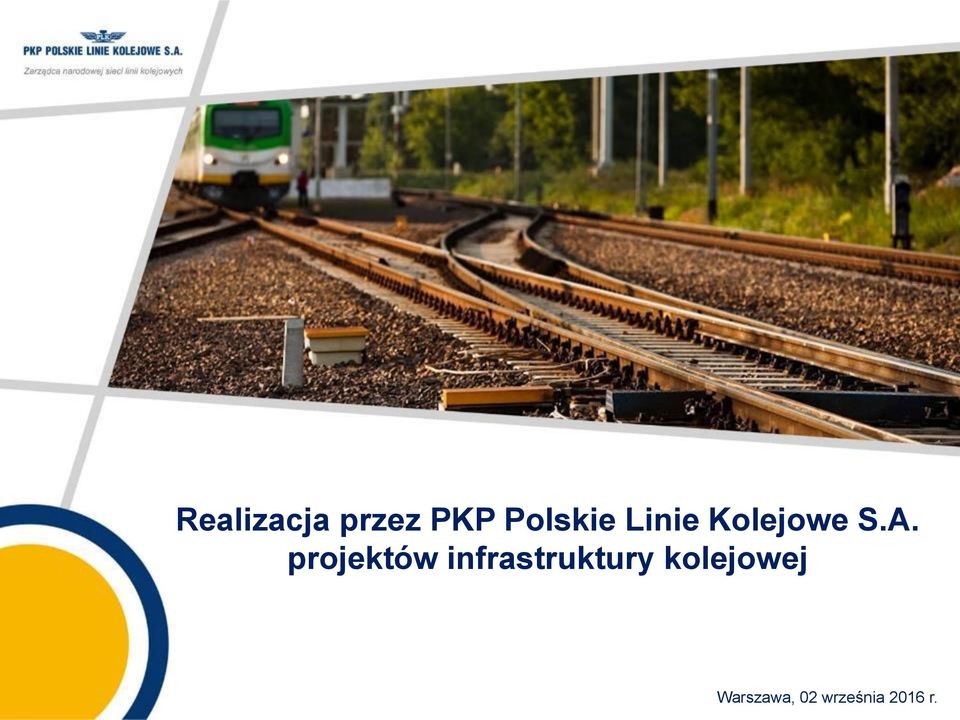 projektów infrastruktury