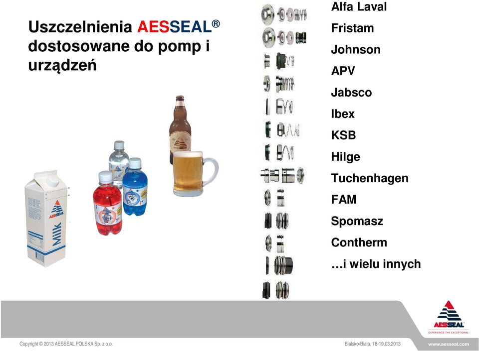 Johnson APV Jabsco Ibex KSB Hilge