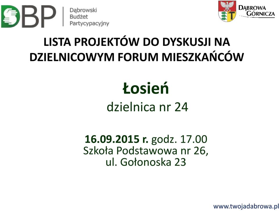 dzielnica nr 24 16.09.2015 r. godz.