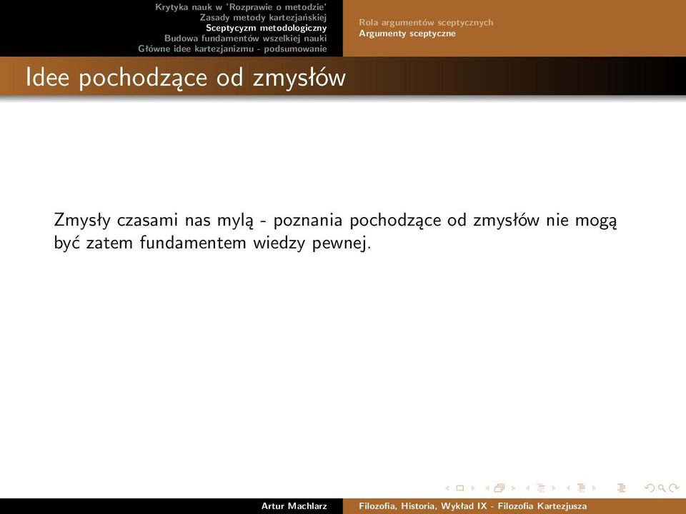 czasami nas mylą - poznania pochodzące od