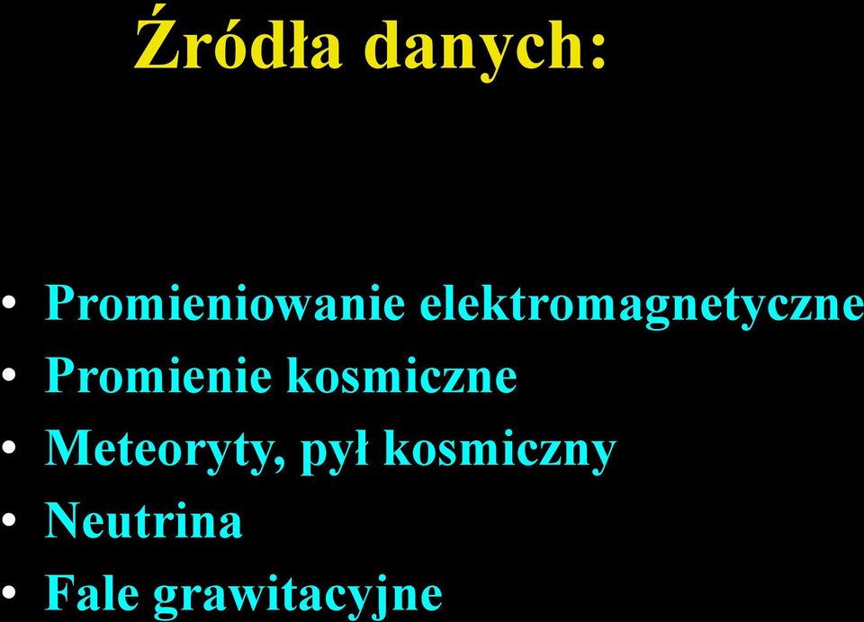 kosmiczne Meteoryty, pył