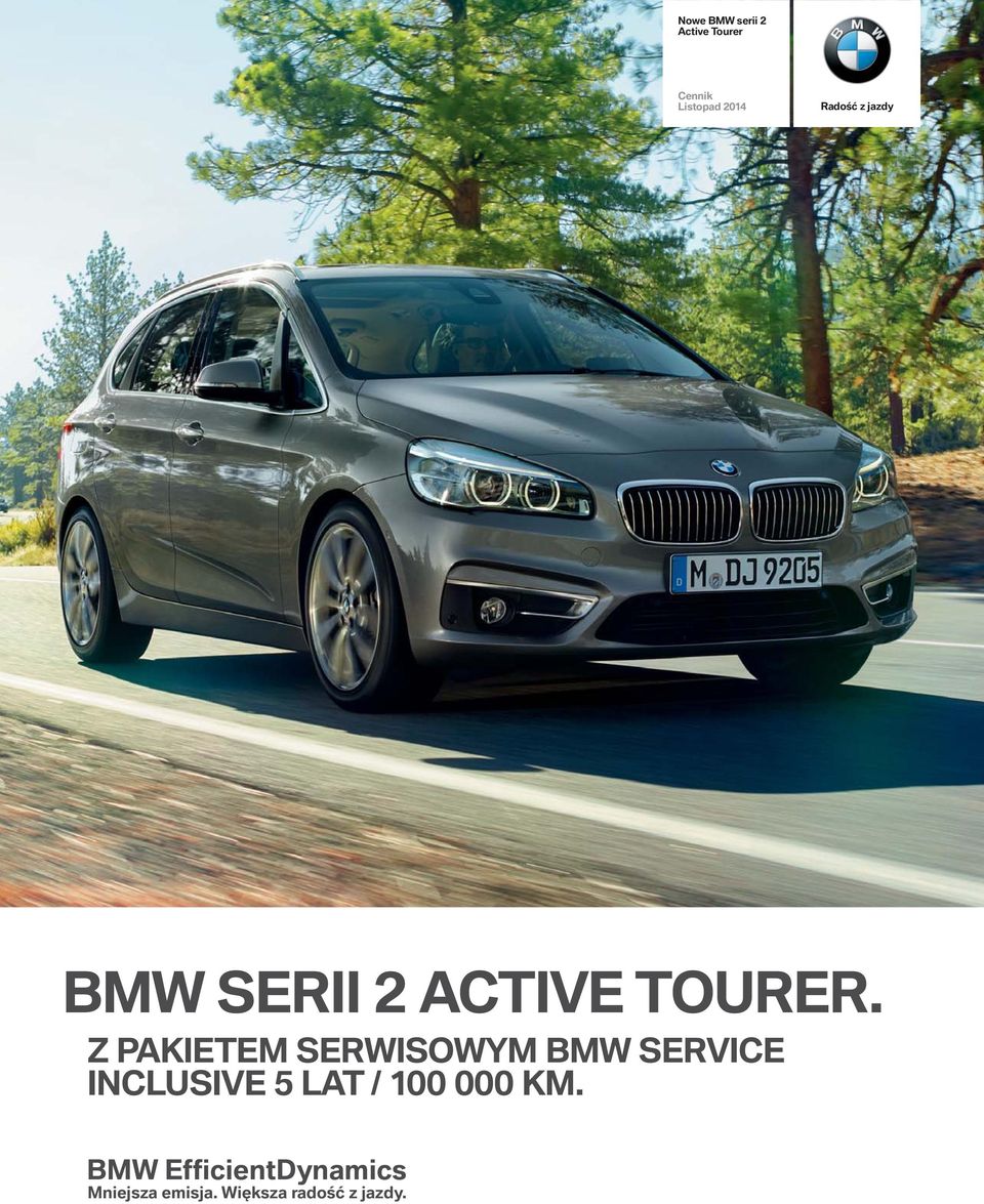 Z PAKIETEM SERWISOWYM BMW SERVICE INCLUSIVE LAT /