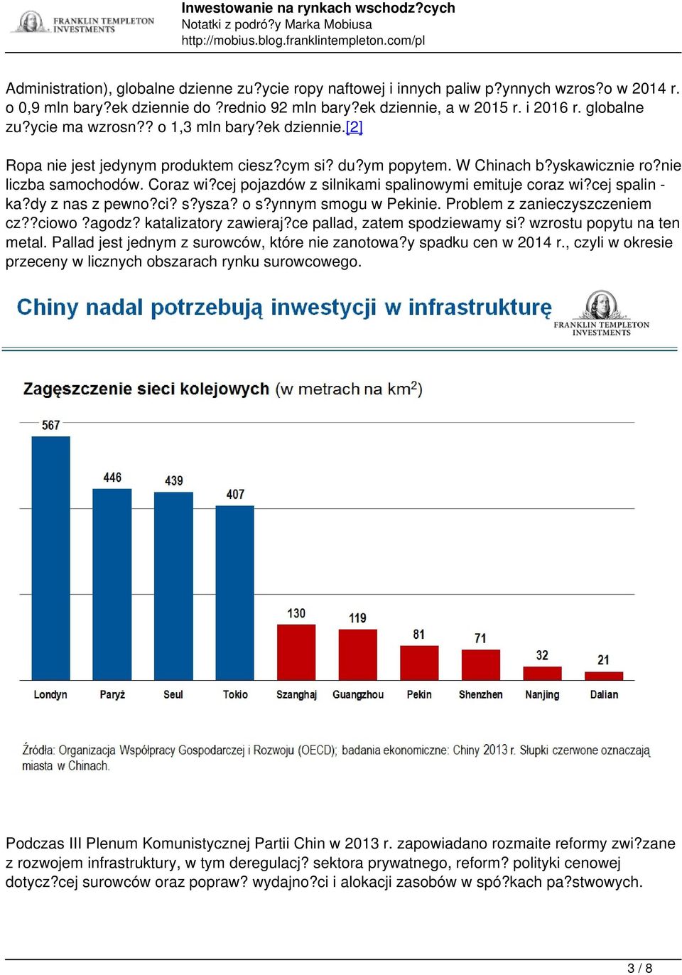 cej pojazdów z silnikami spalinowymi emituje coraz wi?cej spalin - ka?dy z nas z pewno?ci? s?ysza? o s?ynnym smogu w Pekinie. Problem z zanieczyszczeniem cz??ciowo?agodz? katalizatory zawieraj?