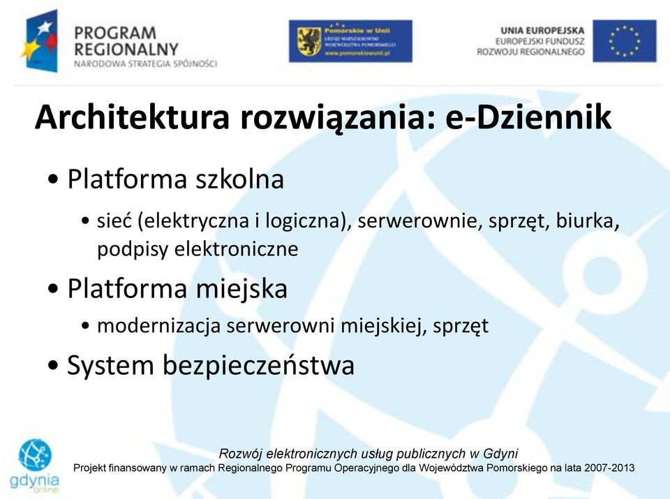 biurka, podpisy elektroniczne Platforma miejska