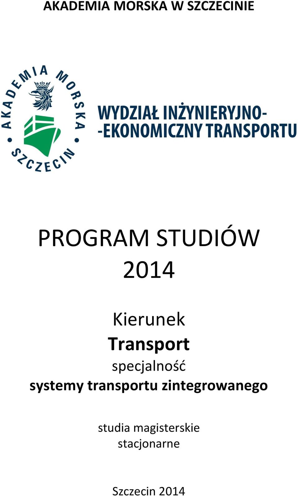 specjalność systemy transportu