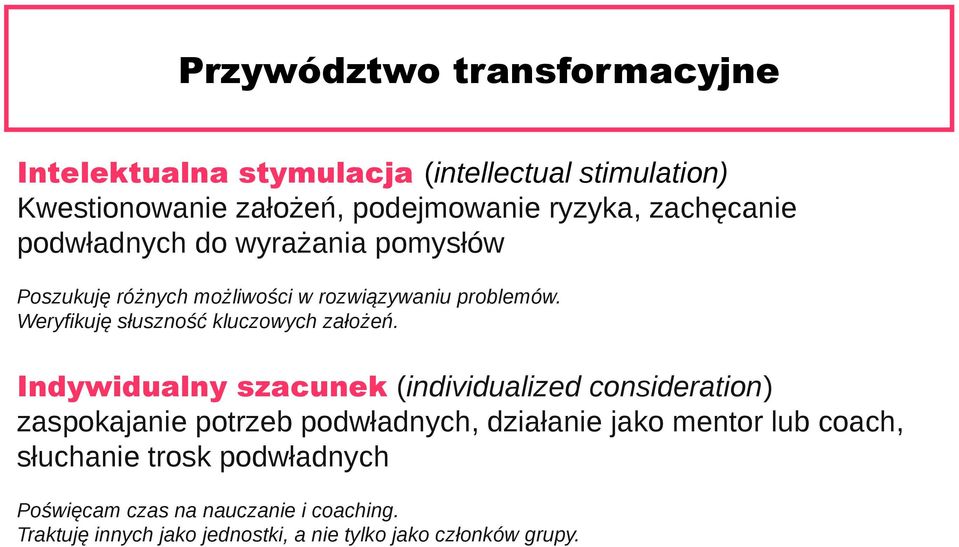 Weryfikuję słuszność kluczowych założeń.