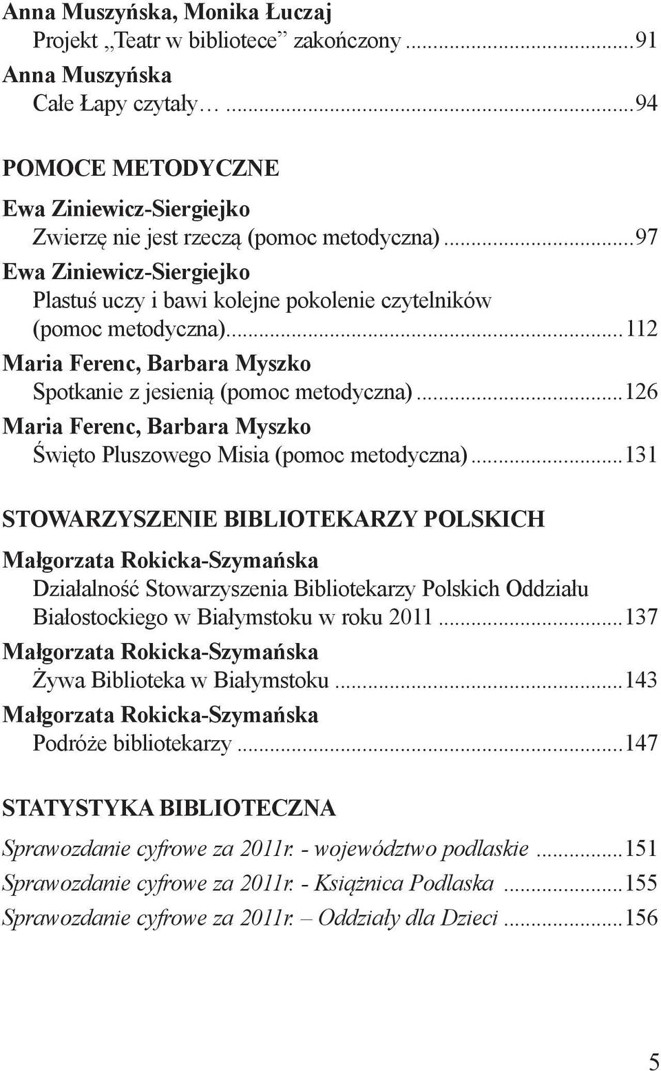 ..126 Maria Ferenc, Barbara Myszko Święto Pluszowego Misia (pomoc metodyczna).