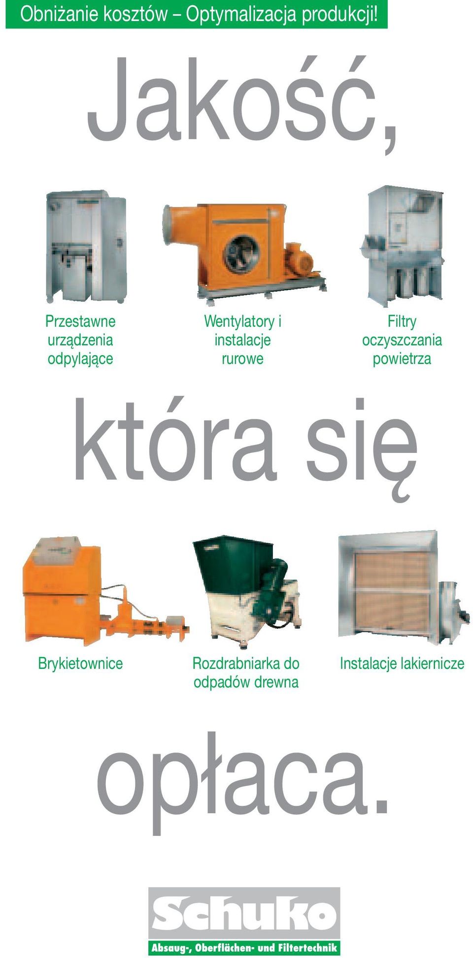 instalacje rurowe Filtry oczyszczania powietrza która się