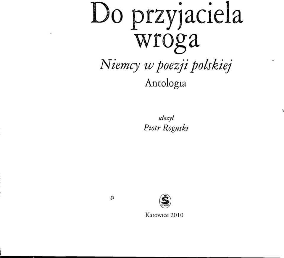 Antologia ułożył