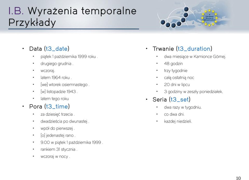 20 dni w lipcu [w] listopadzie 1943. 3 godziny w zeszły poniedziałek, latem tego roku Pora (t3_time) Seria (t3_set) dwa razy w tygodniu.