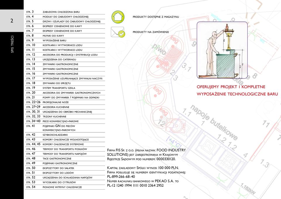 12 ekspresy cisnieniowe do kawy młynki do kawy wyposażenie baru kostkarki i wytwornice lodu kostkarki i wytwornice lodu akcesoria do produkcji i dystrybucji lodu produkty na zamówienie str.