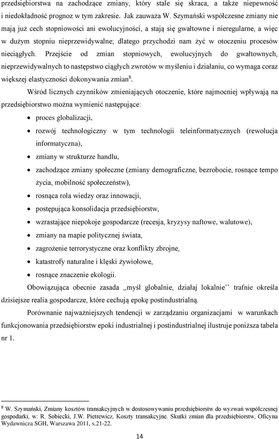 procesów nieciągłych.