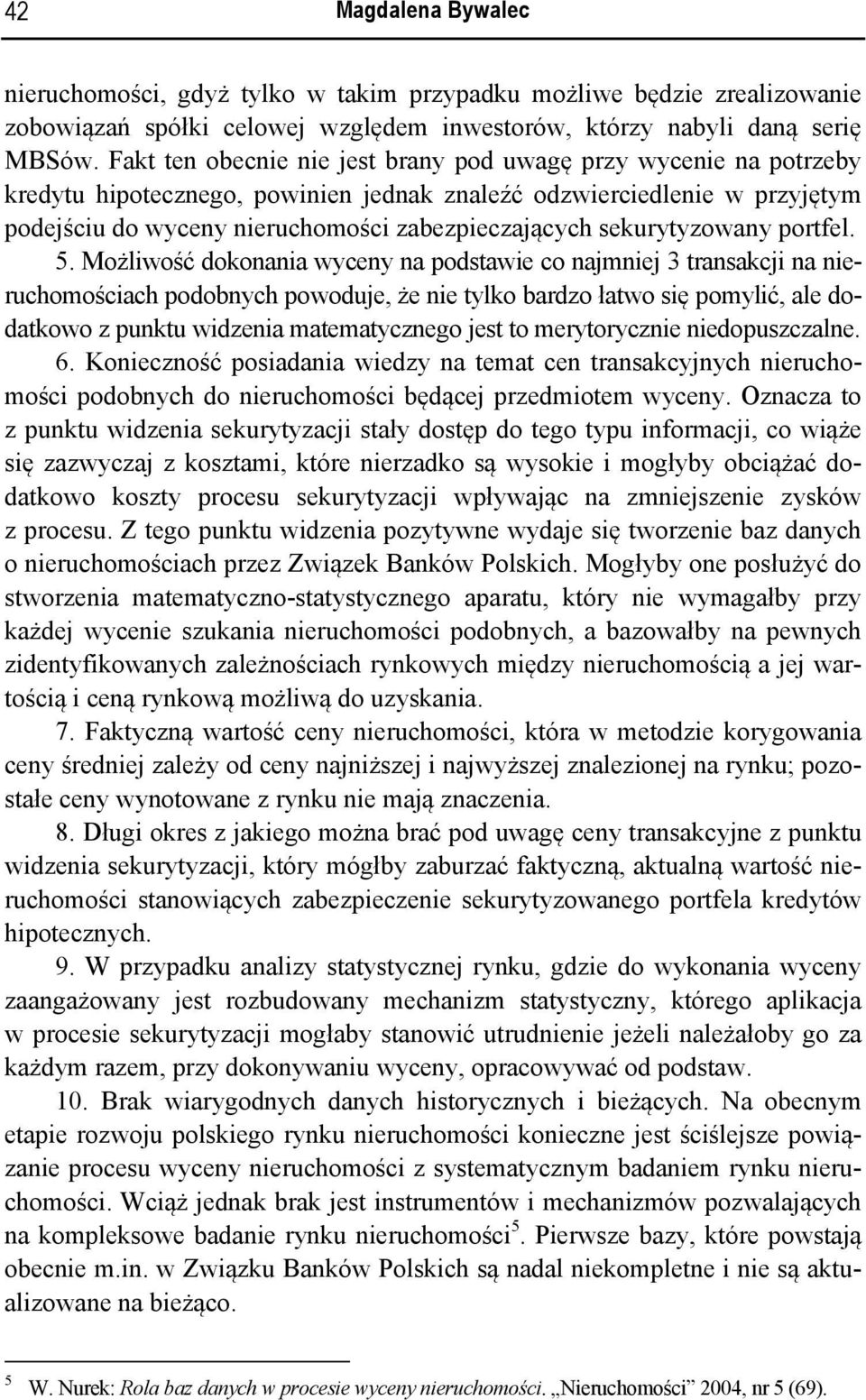 sekurytyzowany portfel. 5.