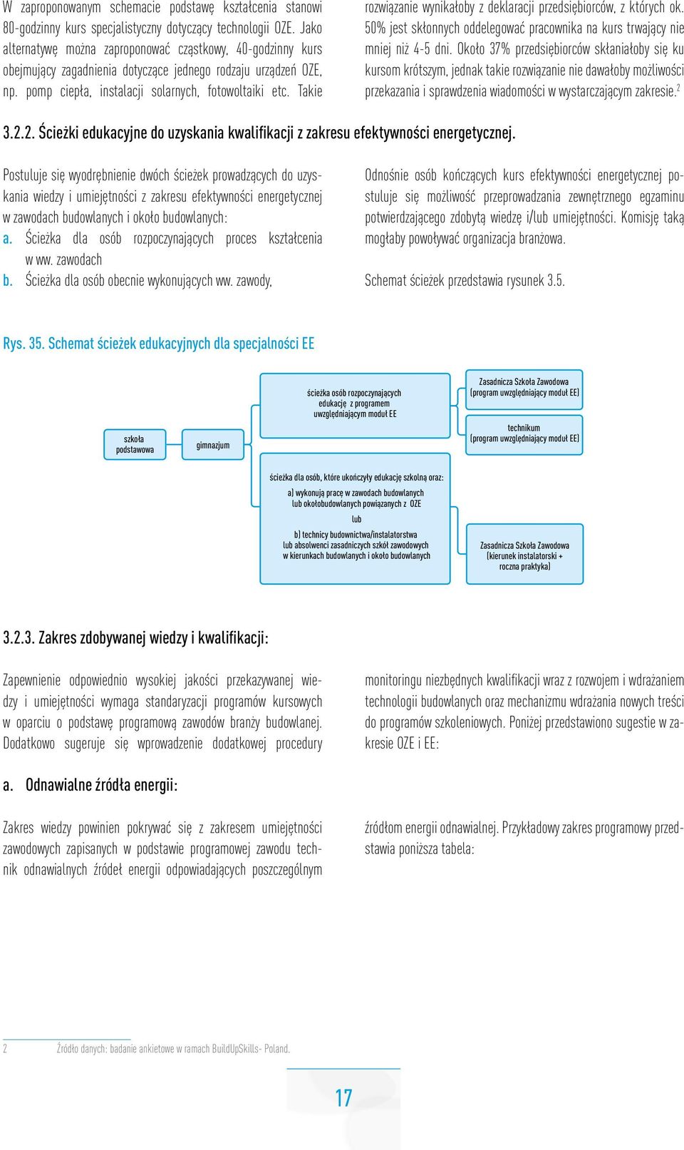 Takie rozwiązanie wynikałoby z deklaracji przedsiębiorców, z których ok. 50% jest skłonnych oddelegować pracownika na kurs trwający nie mniej niż 4-5 dni.