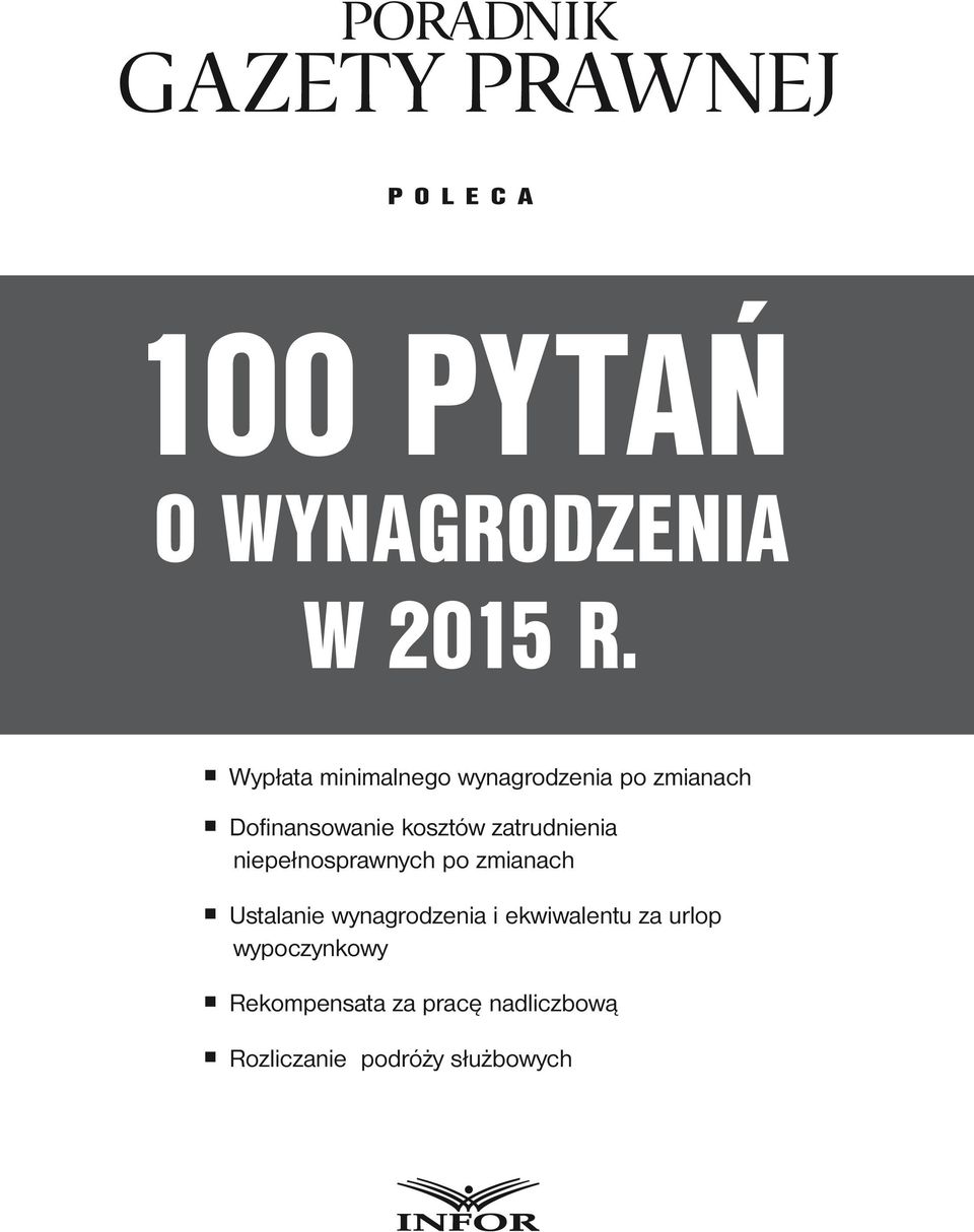 kosztów zatrudnienia niepełnosprawnych po zmianach Ustalanie