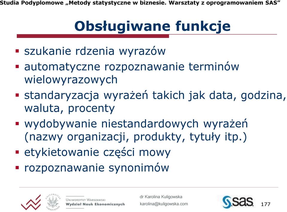 waluta, procenty wydobywanie niestandardowych wyrażeń (nazwy organizacji,