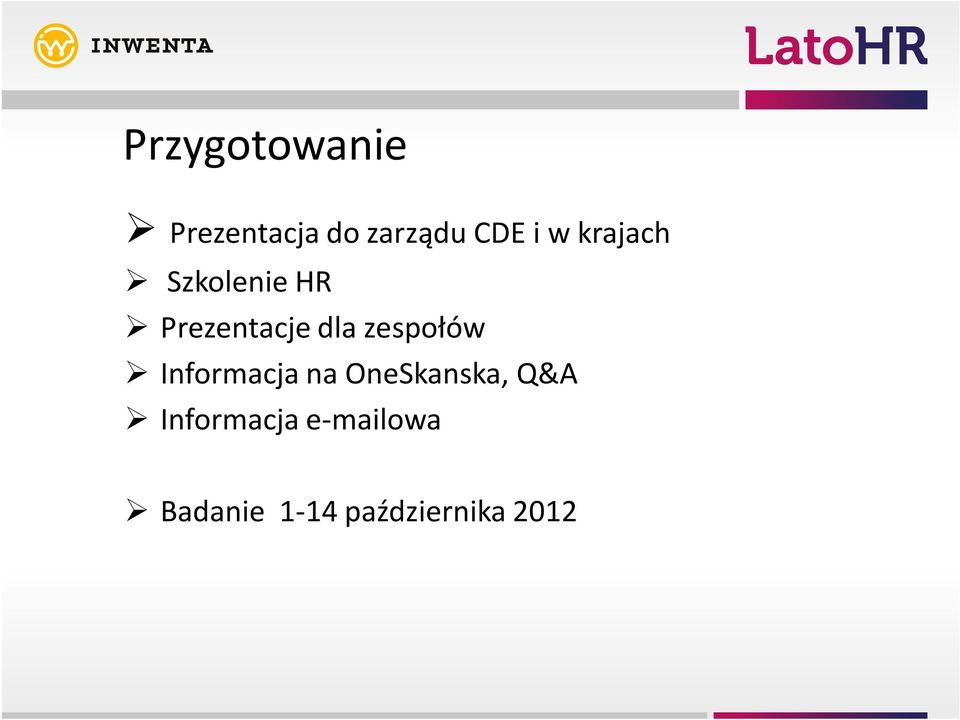 zespołów Informacja na OneSkanska, Q&A