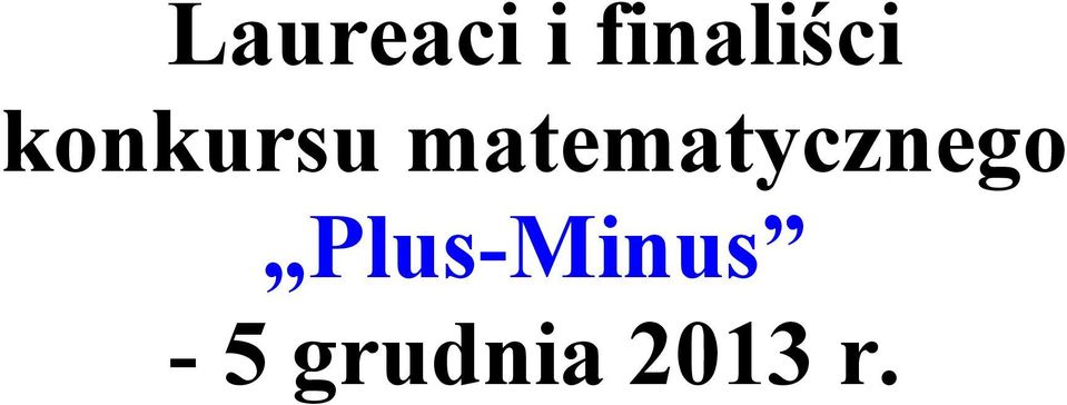 matematycznego