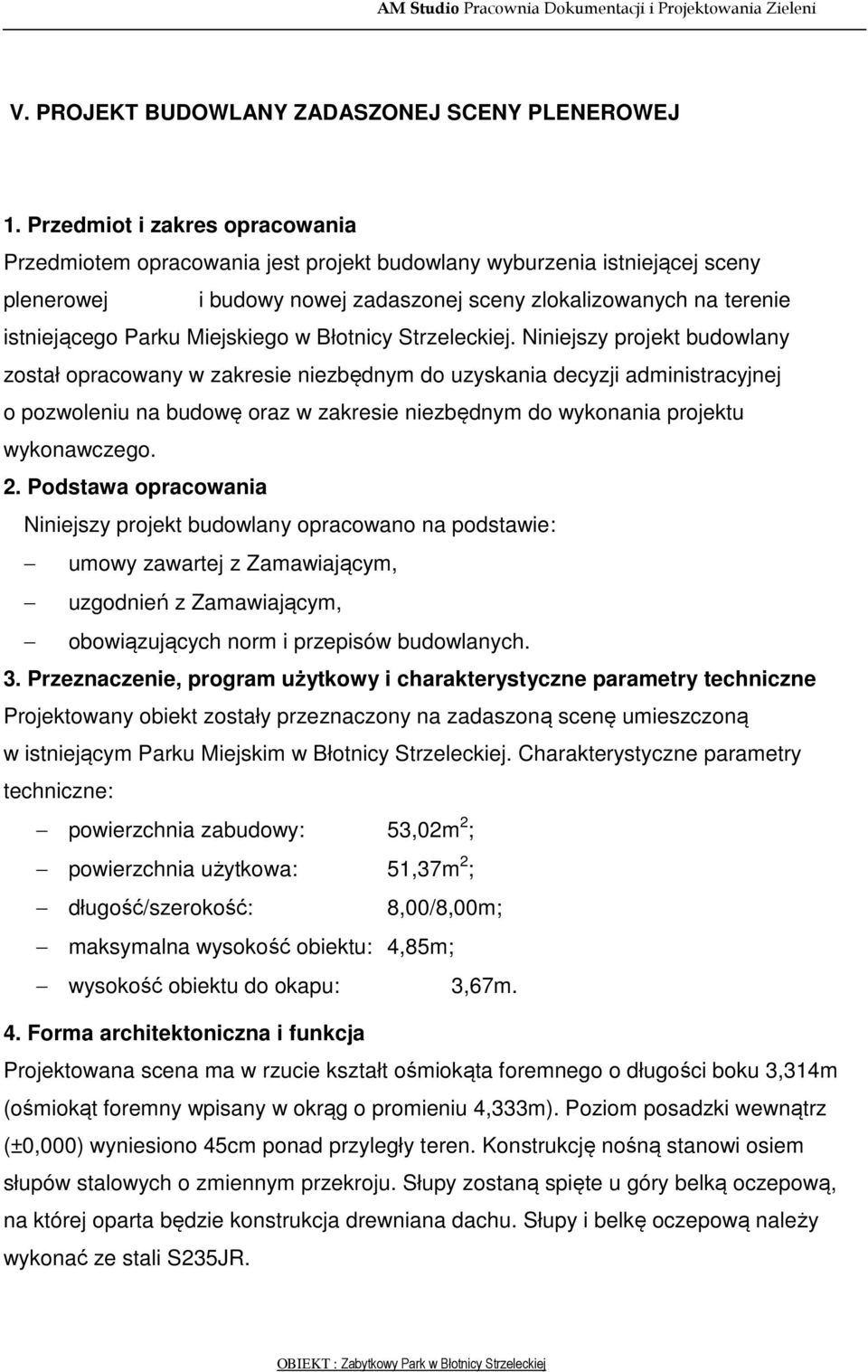 Miejskiego w Błotnicy Strzeleckiej.