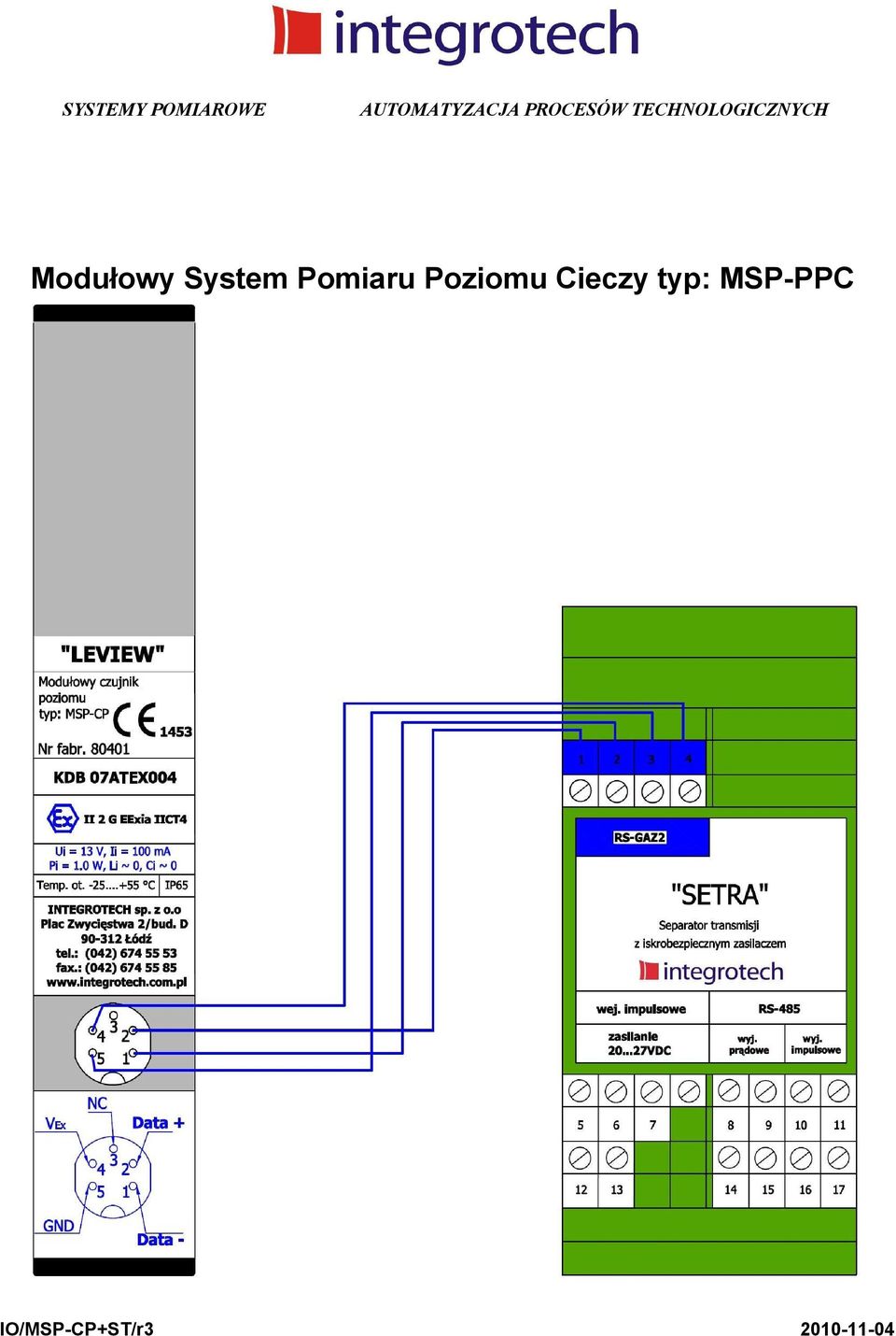 Modułowy System Pomiaru Poziomu