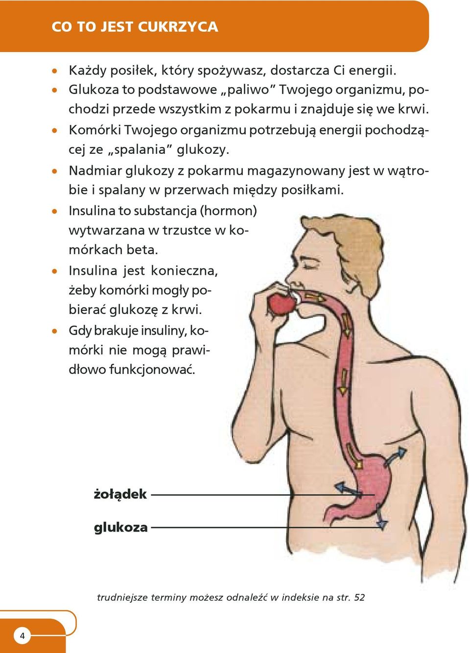 Komórki Twojego organizmu potrzebuj¹ energii pochodz¹cej ze spalania glukozy.