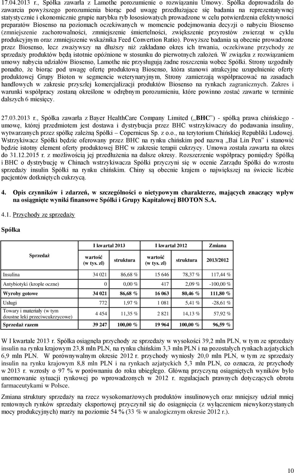 efektywnści preparatów Bisens na pzimach czekiwanych w mmencie pdejmwania decyzji nabyciu Bisens (zmniejszenie zachrwalnści, zmniejszenie śmiertelnści, zwiększenie przyrstów zwierząt w cyklu