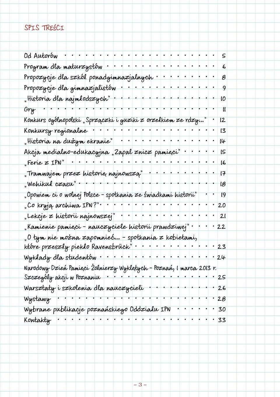 18 Opowiem ci o wolnej Polsce spotkania ze świadkami historii 19 Co kryją archiwa IPN?