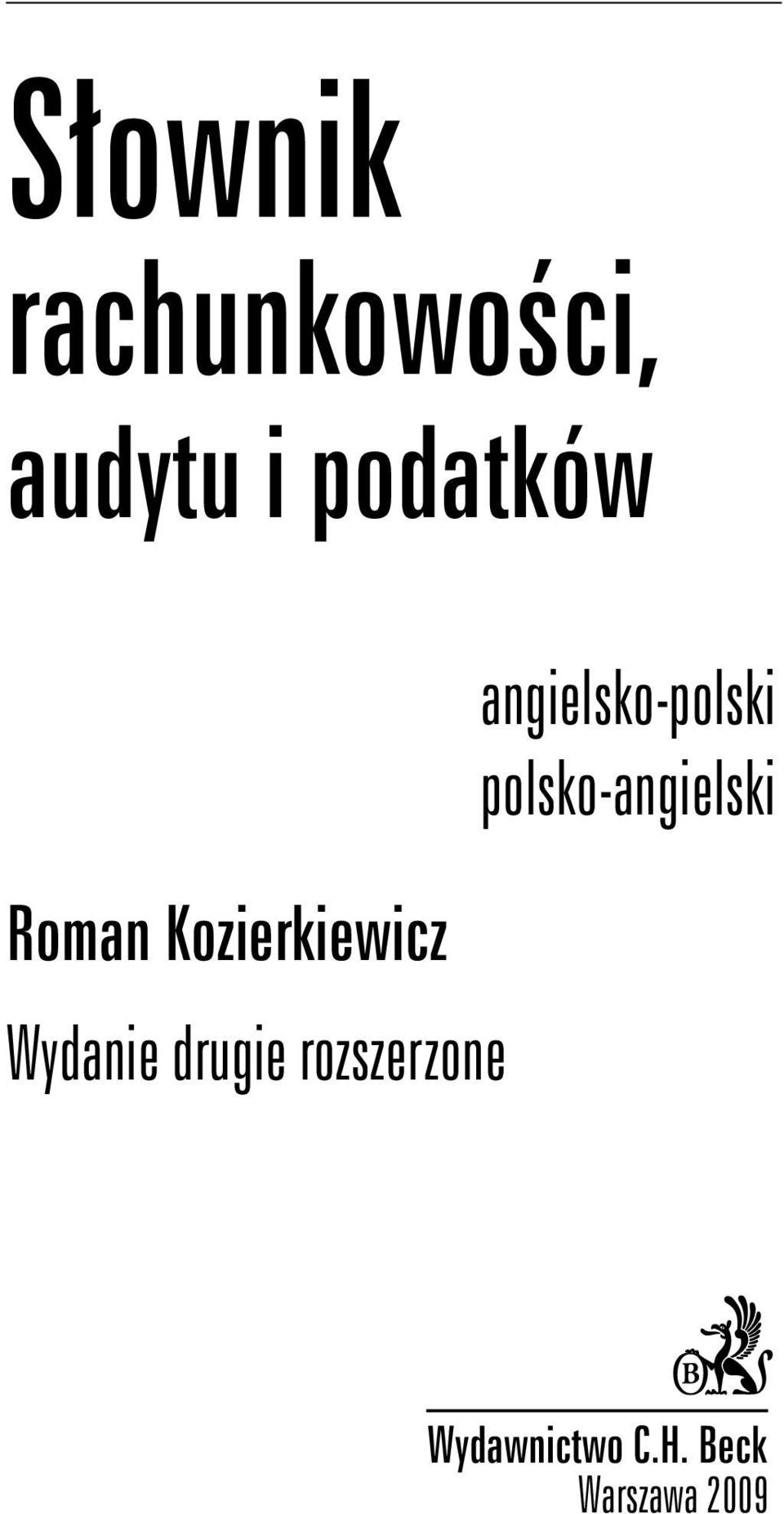 drugie rozszerzone angielsko-polski