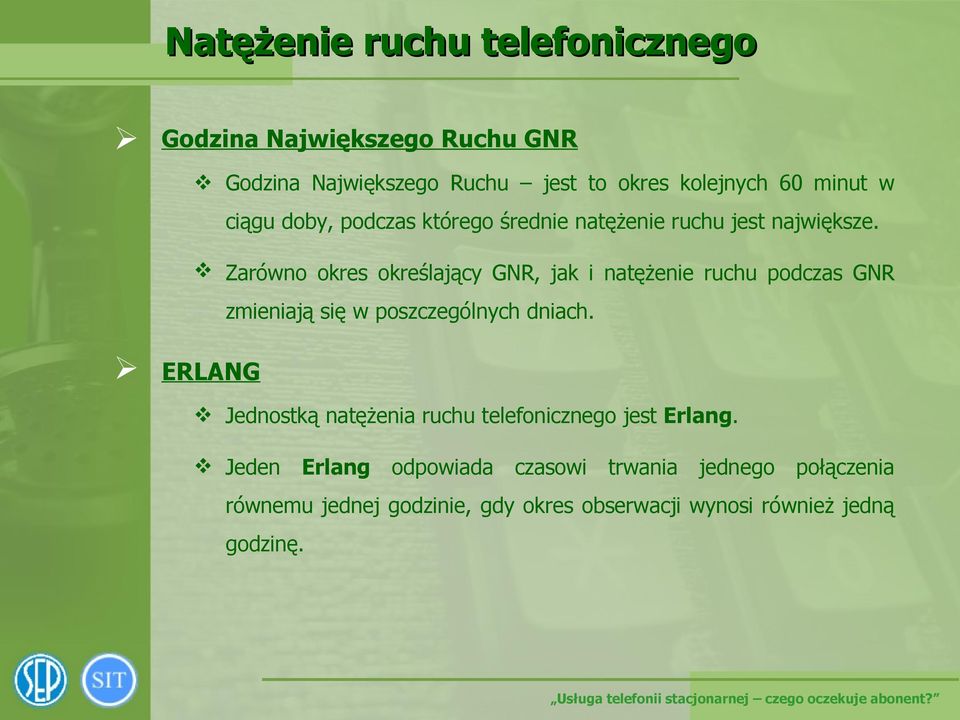 Zarówno okres określający GNR, jak i natężenie ruchu podczas GNR zmieniają się w poszczególnych dniach.