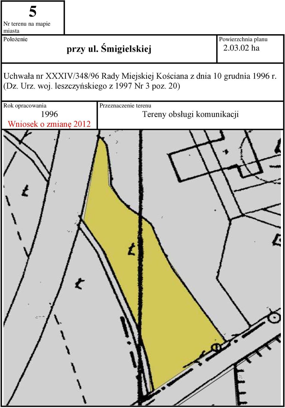 grudnia 1996 r. (Dz. Urz. woj. leszczyńskiego z 1997 Nr 3 poz.