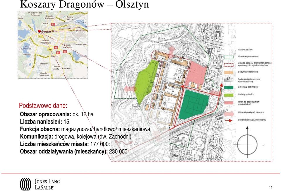 mieszkaniowa Komunikacja: drogowa, kolejowa (dw.