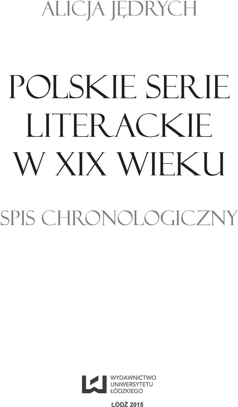 literackie w XIX