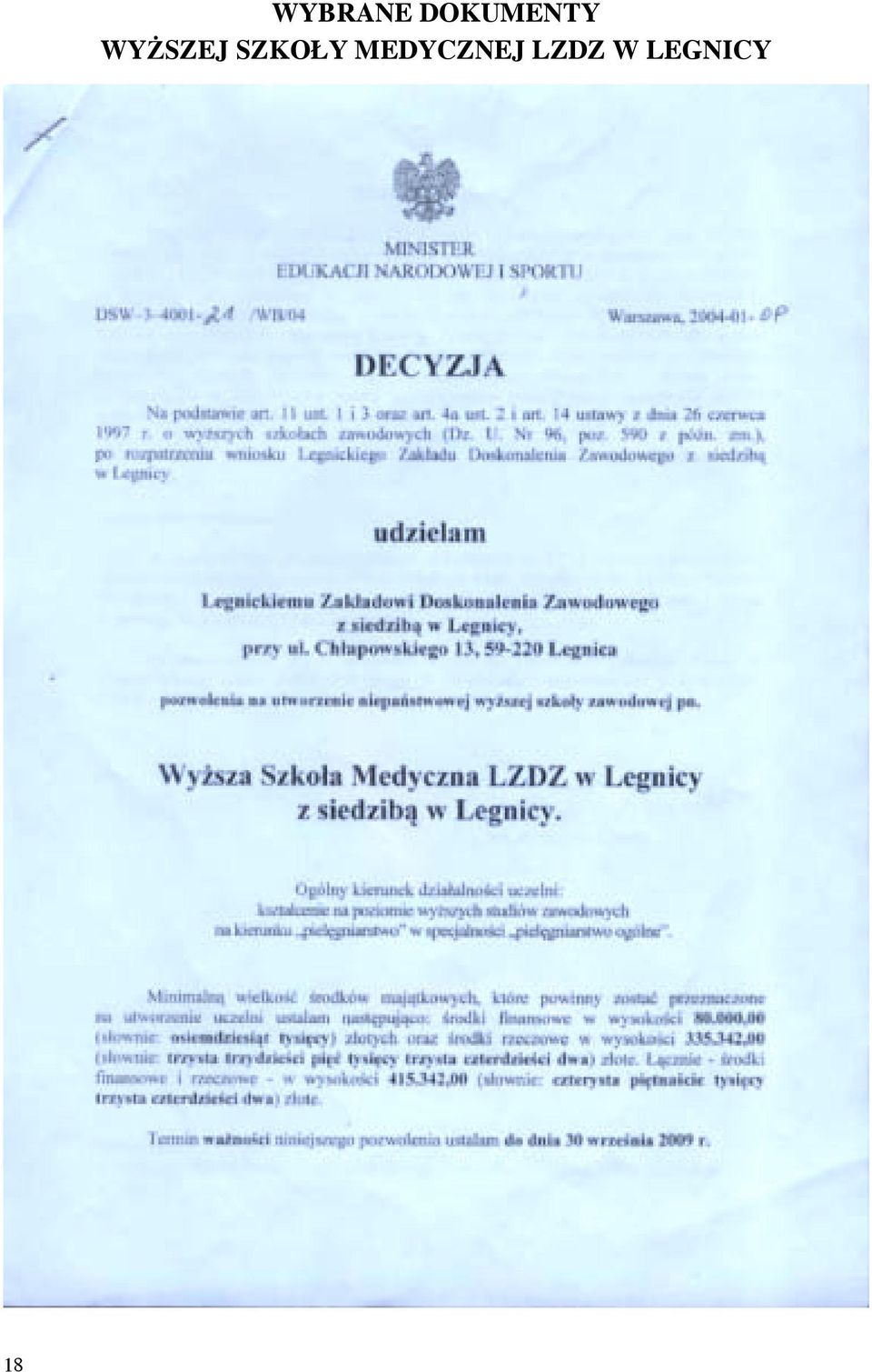 WYŻSZEJ SZKOŁY