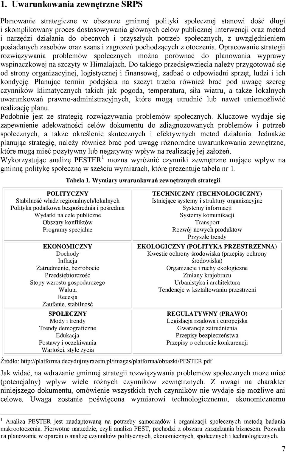 Opracowanie strategii rozwiązywania problemów społecznych można porównać do planowania wyprawy wspinaczkowej na szczyty w Himalajach.