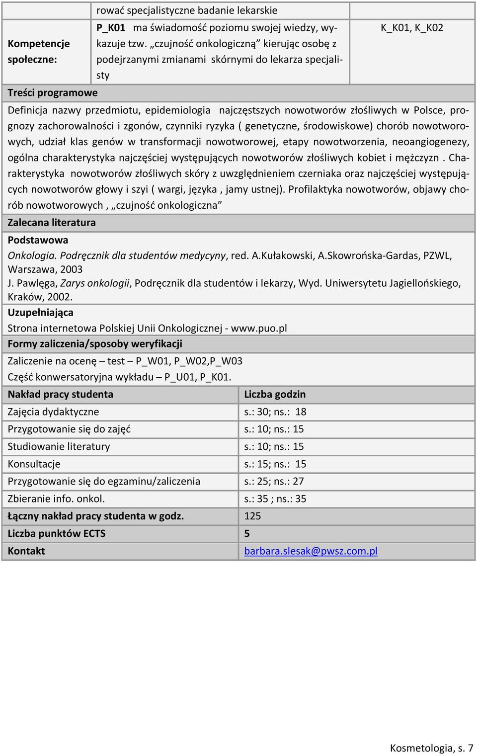 prognozy zachorowalności i zgonów, czynniki ryzyka ( genetyczne, środowiskowe) chorób nowotworowych, udział klas genów w transformacji nowotworowej, etapy nowotworzenia, neoangiogenezy, ogólna