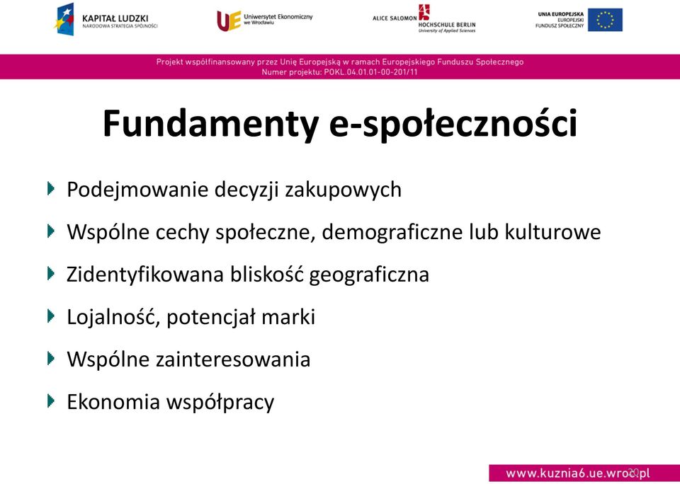 kulturowe Zidentyfikowana bliskość geograficzna