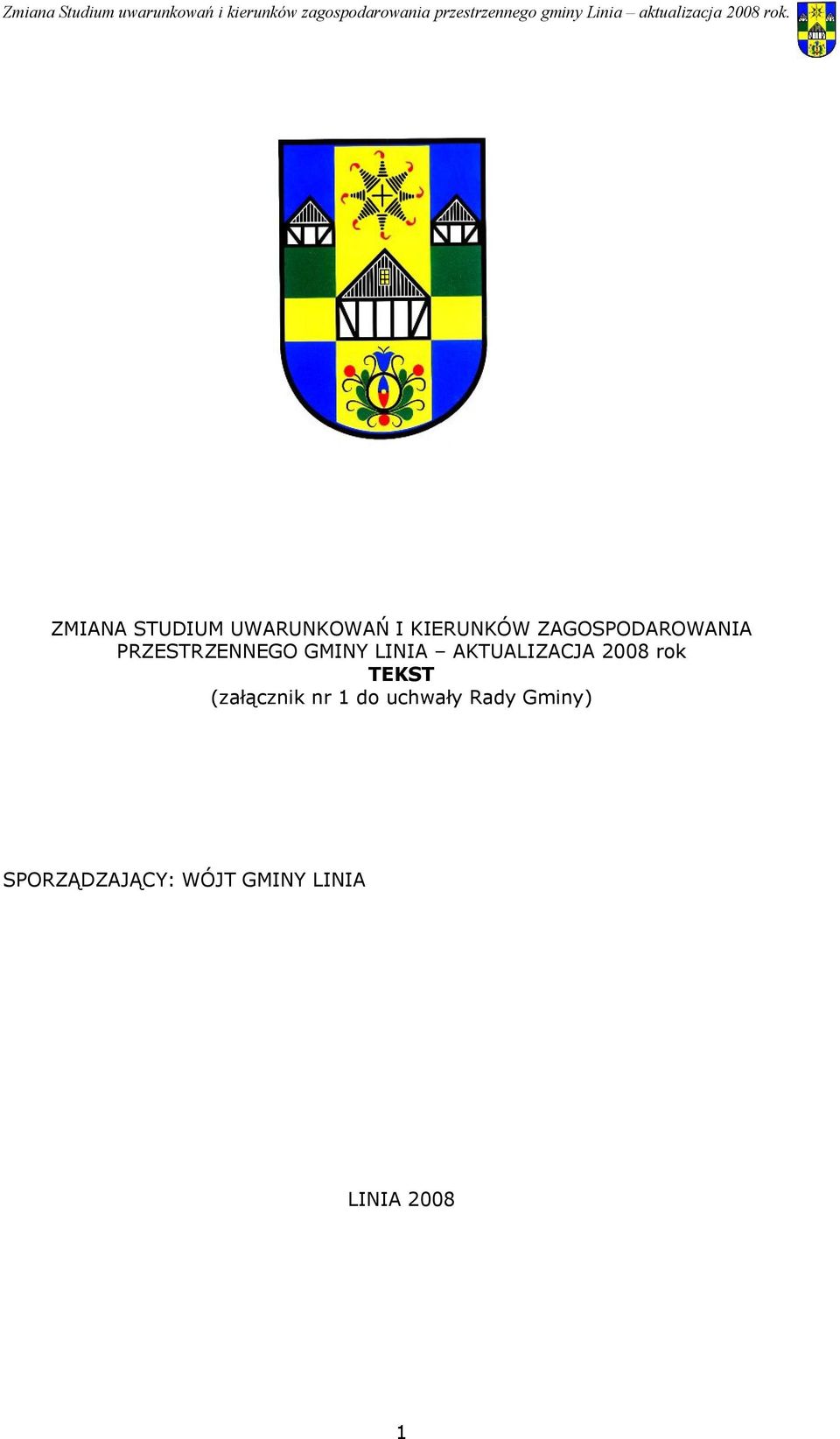 AKTUALIZACJA 2008 rok TEKST (załącznik nr 1 do