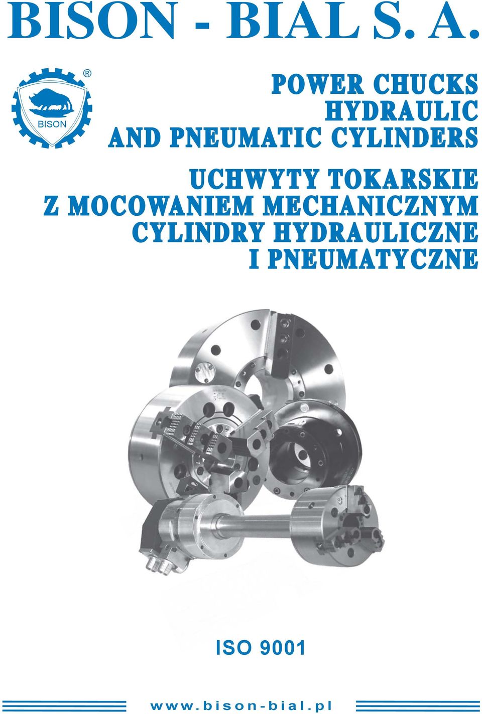 CYLINDERS UCHWYTY TOKARSKIE Z MOCOWANIEM